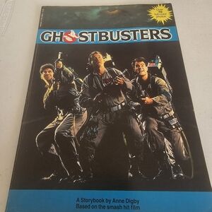 Vintage  1984 Ghostbusters Movie Storybook